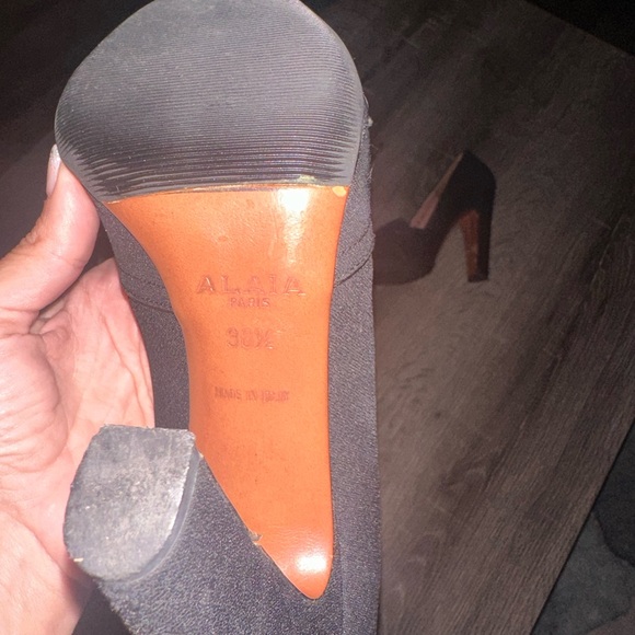 Alaia black pump size 38.5 - Picture 6 of 6